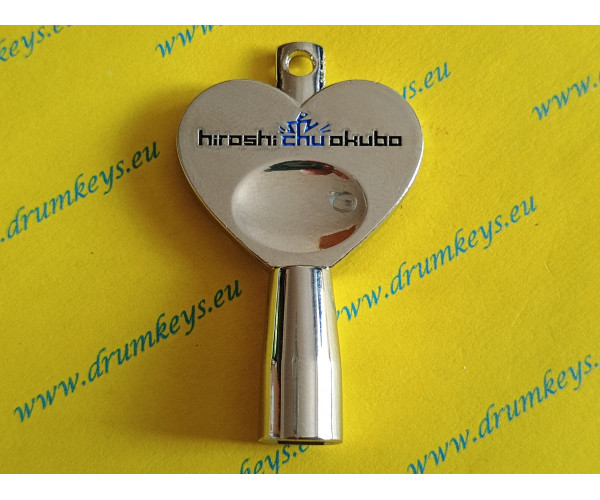 HIROSHI CHU OKUBO Signature Drum Key