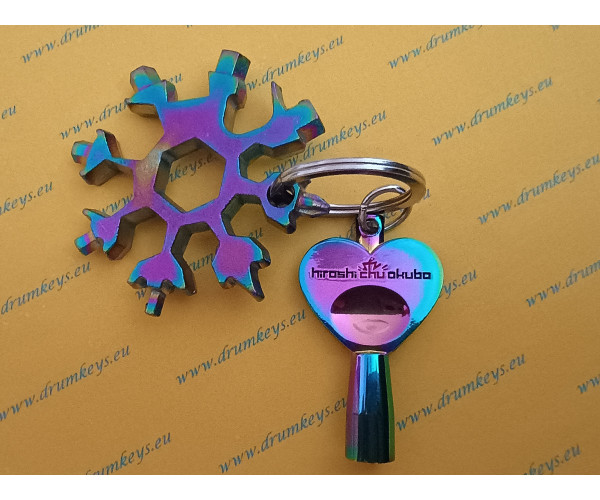 HIROSHI CHU OKUBO Signature Drum Key