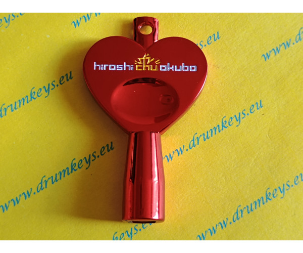 HIROSHI CHU OKUBO Signature Drum Key