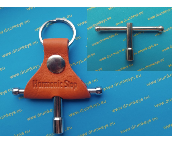 HARMONIC STOP Drum Key and Keychain