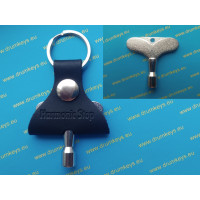 HARMONIC STOP Drum Key and Keychain