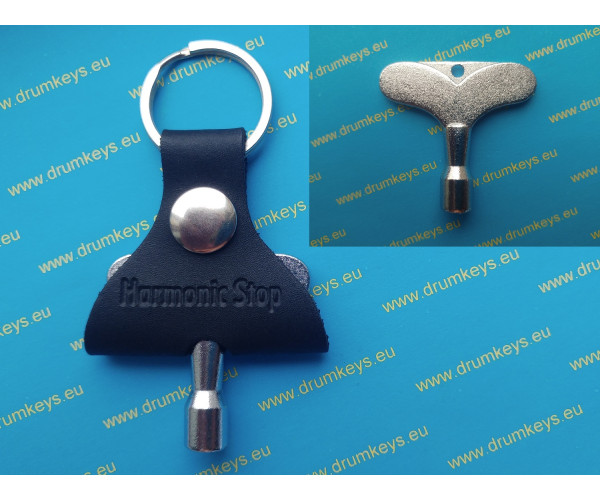 HARMONIC STOP Drum Key and Keychain