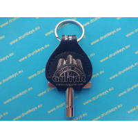 MOTOR CITY GUITAR Drum  Key Keychain