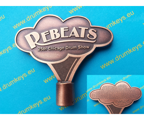 REBEATS 25th Chicago Drum Show Drum Key