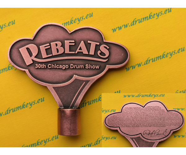 REBEATS 30th Chicago Drum Show Drum Key