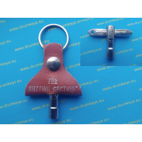 THE RHYTHM SECTION Drum Key Keychain