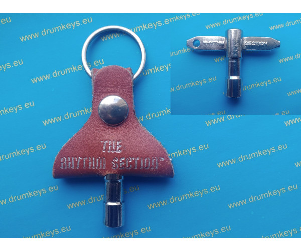 THE RHYTHM SECTION Drum Key Keychain