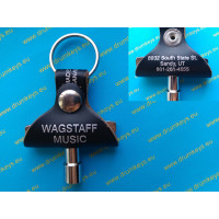 WAGSTAFF MUSIC Drum Key Keychain